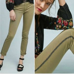 Anthropologie Relaxed Chinos Khaki Pants